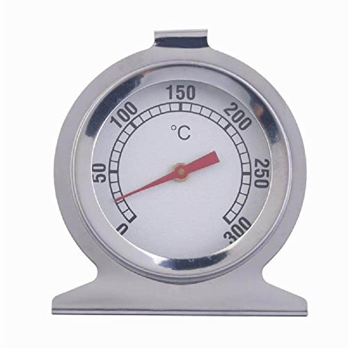 Sanfly Stainless Steel Cooker Oven Temperature Thermometer Gauge 300°c Instant Read Oven Thermometer for Bbq Baking