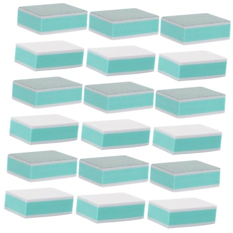 DEARMAMY 50piezas Uñas Mini Esponja para Manicura Herramientas de Pulido Pulidor de Esponja para Uñas Dedo Granel Pulido