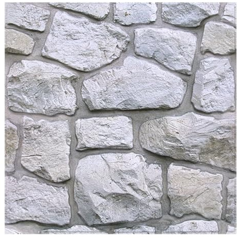 Commomy Panneaux Muraux 3D Effet Pierre Brique Autocollant, 10 Pièces, Papier Peint Brique Auto Adhesif Mural 3D, 30 x 30 cm, PVC Revêtement Mural Imperméable pour Salon Cuisine Cheminée Chambre