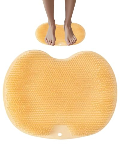 Scrubber Per Piedi In Doccia in Silicone per Lavaggio | Lavapiedi da Doccia Per Vasca Da Bagno, Vasca Palestra, Pavimento Del Bagno, Spa, Casa, Viaggio, Quotidiano