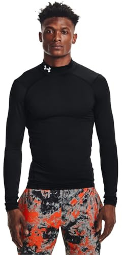 Ua Mens Ua Cg Armour Comp Mock Black / / White XXL