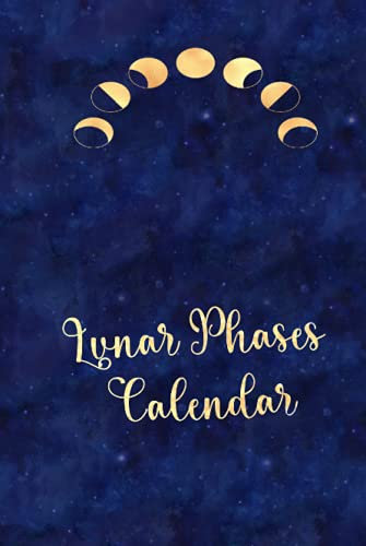 Moon Calendar 2022 Lunar Phases Moonlight Hardcover