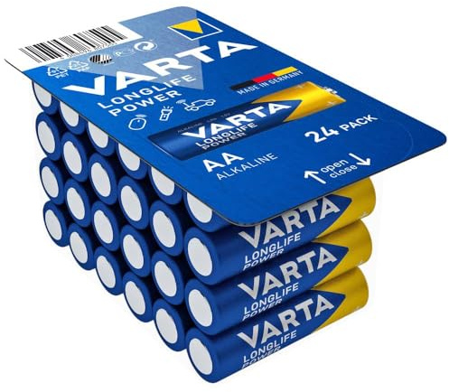 VARTA Long Life Power AA LR06 Boîte de 24 unités Ø14,5 x 50,5 mm