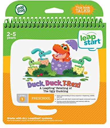 LeapFrog LeapStart Baby Dinos Book | Interactive & Educational Learning Activity Toy | Suitable for Boys & Girls 2, 3, 4, 5 Years