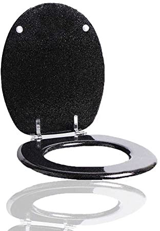 Zeeyrak Soft Close Toilet Seat |Universal Toilet Seat |Quick Realease Toilet Seat for Easy Cleaning |Bathrooms Resin Toilet Seat |Sturdy Anti-Bacterial-Heavy Duty Soft Toilet Seats