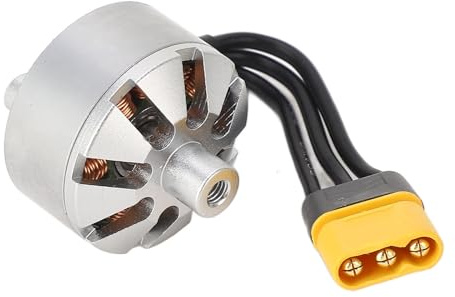 RC Hubschrauber Heckmotor, Aluminiumlegierung Fernbedienungs-Ersatzteil, stabile Antriebseinheit für Modellbau, Sammler und Freizeitaktivitäten