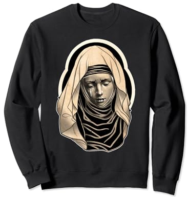 Mutter Maria Tattoo Flash Sweatshirt