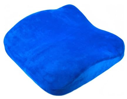 HAC24 Ergonomisches Visko-Schaum Rückenkissen 40 × 40 cm Sitzkissen Rückenstützkissen Stützkissen Rücken