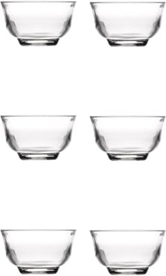 Amosfun 6pcs High Borosilicate Glass Tea Cups Drinkware for Home Creative Tea Cups for Hot Drink for Homeware Mugs for Women