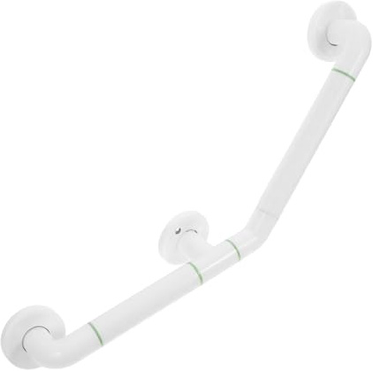 FOYTOKI Bathroom Toilet Handrail Two Pins Non-Slip Shower Handle Elderly Safety Grab Bar for Bathroom Use