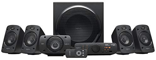 Logitech Z906 – Altoparlanti Stereo, suono Surround Dolby 5.1 3d, THX, 1.000 W, adatti TV e salotto (ricondizionato certificato)