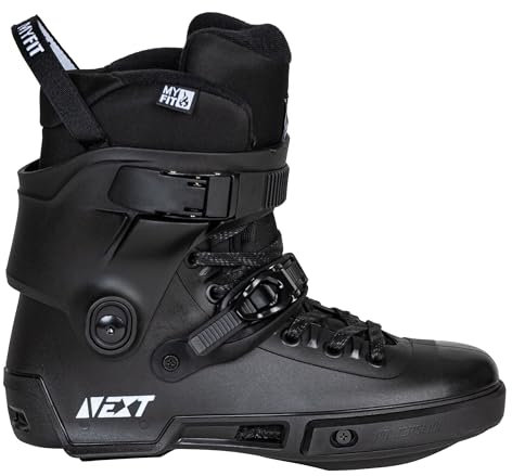 Powerslide Inline Skate Next Black Boot, für Urban und Fitness, für Damen und Herren