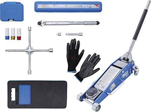 BGS 9681 | Radwechsel-Service-Satz mit Rangier-Wagenheber 2,5 t | 10-tlg.