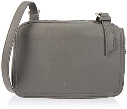 Liebeskind Berlin Damen-Umhängetasche „Mareike S“ I Crossbody Bag aus Leder mit verstellbaren Schulterriemen I Schultertasche, großzügige Fächer mit Reißverschluss I Shoulder Bag schwarz