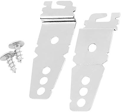 TEHAUX 2pezzi Staffe Per Lavastoviglie Kit Professionale Resistente Facile Installazione Per e