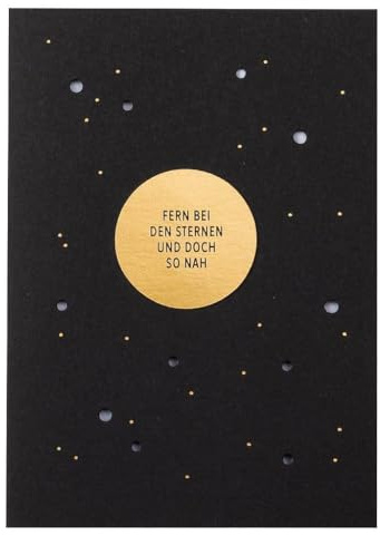 Räder Trauerkarte Sternenhimmel Fern bei den Sternen