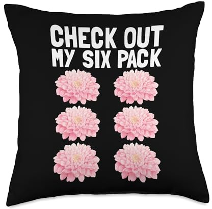 Dahlia Gardener Tools Dahlia Seeds for Planting Pink Dahlias Throw Pillow