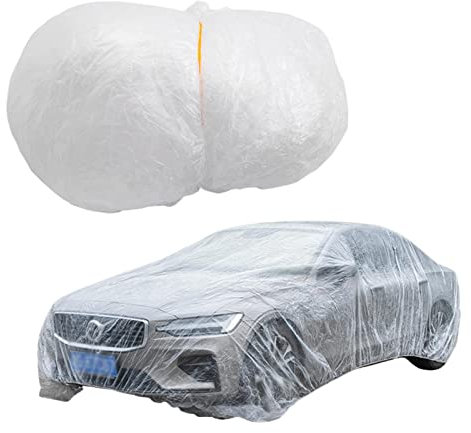 Pellicola isolante per auto e taxi, completamente chiusa, anti-saliva, trasparente, divisorio, copertura per auto, pioggia, polvere, garage temporaneo