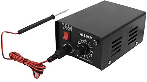 Fydun Saldatore da Gioielleria, Macchina per Saldatura di Gioielli, Utensile per Saldatura, Macchina di Riscaldamento per Gioielli, Ideale per Saldatura Cera, Regolazione di Temperatura 0℃ - 370℃