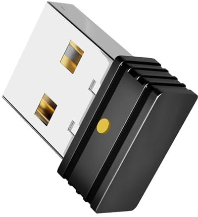 Move Jiggler – icke-påvisbar USB-musskakare i metall med strömbrytarknapp | Musrörelseenhet för PC, simulerar musrörelser för att förhindra att datorn tränger in