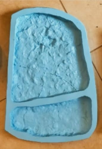 Molde Rústica 2ª Serie - Efecto Piedra Roca Para Revestimiento de Pared en Yeso y Cemento - Moldes Para Acabado Natural