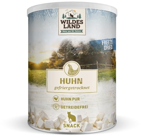 Wildes Land - Huhn - Freeze Dried Snack für Katzen - 160 g