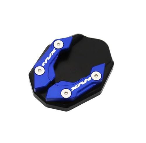 HYRHEV NVX155 AEROX155 NVX 155 AEROX 155 Motorrad CNC Aluminium Zubehör Seitenständer Vergrößern Plattenverlängerung Stützplatte(NVX155 blue6)