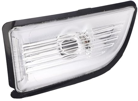 Indikeringsljusskyddslins för XC60 2008-2013, ABS PC Exteriör Sidospegel Bakre Sidospegel Turn Light Shell (Vänster, 31217288)