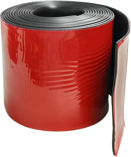 Hengrongshen Bande Caoutchouc, 100mm x 3mm x 6m Caoutchouc Auto-Adhésif, caoutchouc antidérapant Pour les Joints, Protection du sol, Etalage, Plaque de Couverture