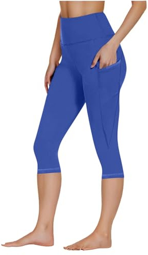 Leggins Deportivos Mujer,Mis Pedidos Mallas Deporte Mujer con Bolsillos Mallas Piratas 3/4 Push Up Fitness Cintura Alta Pantalones Capri Opacos Cómodo Leggings Elasticos para Yoga Pilates Jogging