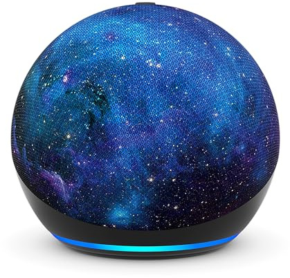 Echo Dot Kids (Neueste Generation) | Smarter WLAN- und Bluetooth-Lautsprecher mit Alexa | 1 Jahr Amazon Kids+ inklusive | Sternenstaub
