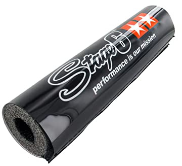 Lenkerpolster schwarz Stage6 universal 180mm | Schwarz, Schutz bei Aufschlägen, geeignet für Downhilllenker mit Querstrebe kompatibel mit Mofa