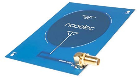 Nooelec Inmarsat Patch Antenna - High Gain (3.5dBi) 1550MHz PCB Antenna with SMA Connector for AERO & STD-C Satellite Reception Applications. Designed for RHCP & Linear Signals. 50MHz+ Bandwidth