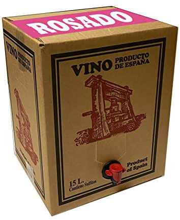 Bag in Box 15L Vino Rosado Joven Bodega Los Corzos (Equivalente a 20 Botellas de 750 ml)