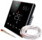 Nassboards Smart WiFi Electric Thermostat - Wireless Control Compatible with Mobile App, Alexa, Google Home - Touch-Screen Thermostats, Temperature Sensor for Floor Heating - Installation Kit Included