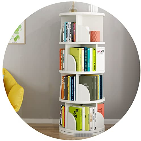 Drehbares Bücherregal Kinder Bilderbuch Lagerregal Haushalt Student Bücherregal Boden 360 Grad Drehbarer Rahmen (S : 40x129cm)