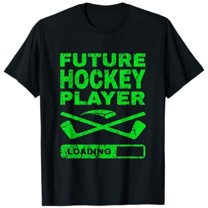Maillot de hockey pour garçons 8-12 futurs joueurs de hockey sur glace T-Shirt