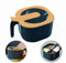 Botes Especias Tarros Especieros Frasco 4 En 1, Cucharas Individuales, Inicio Sal Almacenamiento, Moda Organizador, Contenedores Conjuntos Latas Tarro Botellas Contenedor De Especias Cocina, Ligero