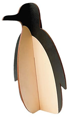 HEMOTON Brillenstand in Pinguinform Aus Holz Desktop-brillenhalter Display-ständer Für Brillen Und Kleine Gegenstände Stabil Und Dekorativ Für Heimgebrauch Oder Geschäft