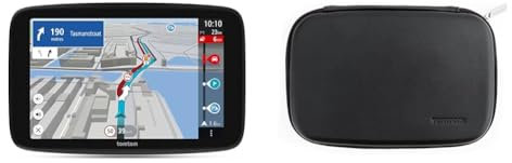 TomTom LKW-Navi GO Expert Plus & Premium Ledertasche 7 Zoll für Discover, Camper Max und Expert