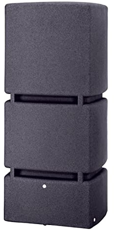 FLORANTIA Regentonne eckig Jumbo 800 Liter schwarz