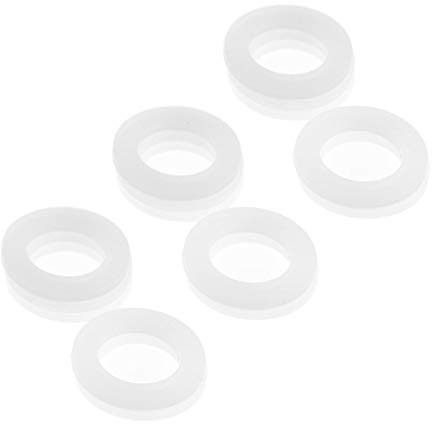 15 Stück O-Ringe für Warmwasserbereiter, Silikon-Flachdichtungen, Unterlegscheibe, Avirulent, für die Meisten Warmwasserbereiter (3/4 15Stk)
