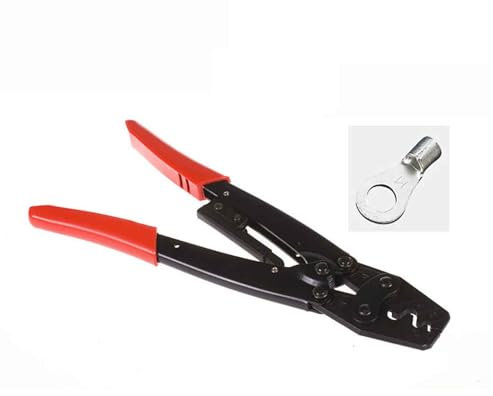 Toplionace Pince à Sertir de Style Japonais pour Terminal OT UT 1.5-16mm2 Outils de Sertissage à Cliquet Pince à Sertir à Cliquet HS-16
