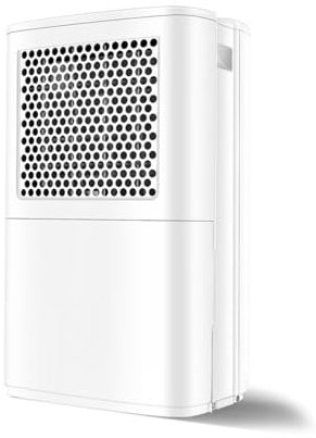 Dehumidifier for Home Réservoir D'eau de 95 Oz avec Arrêt Automatique, Deshumidificateur d Air Silencieux pour Chambre à Coucher, Sous-Sols de Maison, Grande Pièce, Salle de Bain, Placard 130 M²