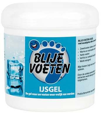 Blije Voeten Eisgel, Kühlendes Fußgel mit Kampfer und Menthol, 250ml