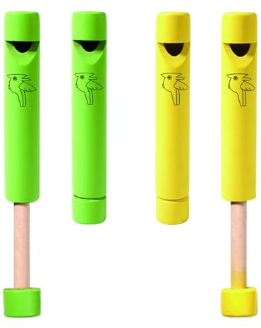 EUYKQNOI 2 Piezas flauta escolar Flauta de Pistón de Loto de Madera,Silbatos con Cambio de Tono para Principiantes,Instrumento Musical Accesorios de Interpretación,Instrumento Musical para Principiant
