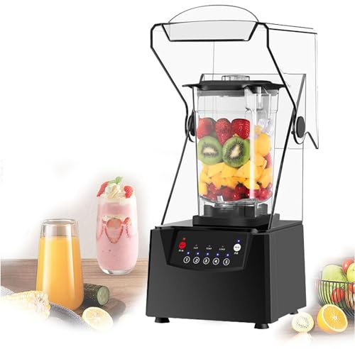 FHSLKXIM Smoothie Maker,2L Blender,2200W Commercial Blender,Multi-Function High Speed Electric Food Blender,For Smoothies,Juices,Milkshakes