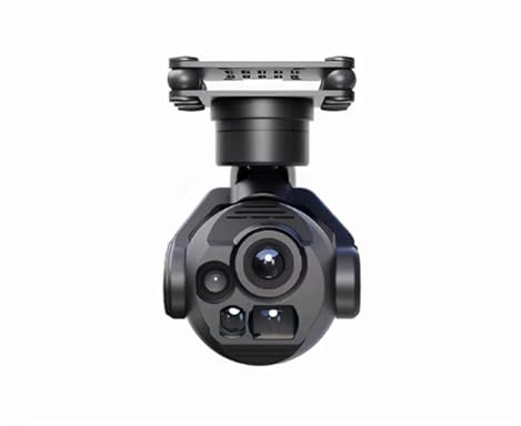 Drones Accessory Parts， Caméra Thermique C12 2K Et C13 HD, Trois Axes, Stable, Double Lumière, Joint Universel Inversé Dynamique, Compatible for DJI,for Replacement(C13)