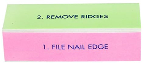 Bloc tampon pour ongles à 4 voies : meulage sur 4 côtés, ponçage, polissage | Bloc tampon à ongles à 4 côtés | Bloc de polissage pour ongles 9 x 3,2 x 2,5 cm facile à transporter brillant pour ongles