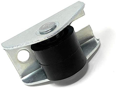 Design61 4x Kastenbockrolle Bettkastenrolle Möbelrolle Möbelrollen 15x11 mm mit Kunststoff Räder